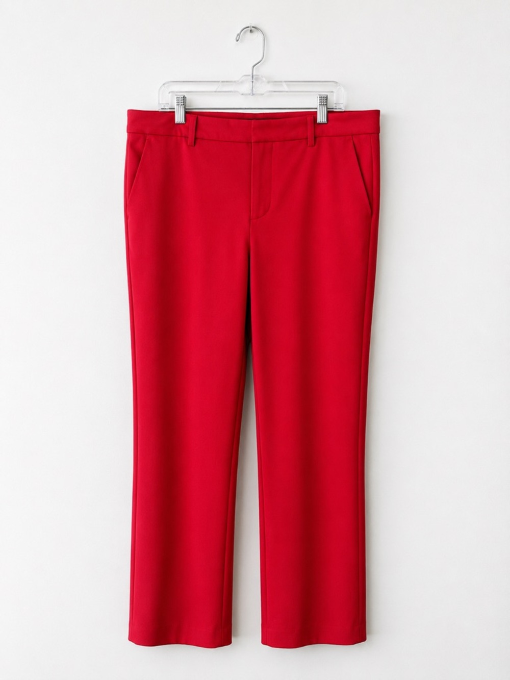 Liverpool Los Angels Kelsey Wide Leg Trouser Pants Red Stretch Career Plus 18W